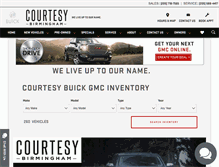 Tablet Screenshot of courtesybirmingham.com